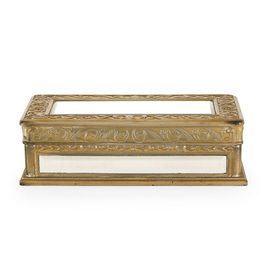 صندوق مستطيل ذو مرآة