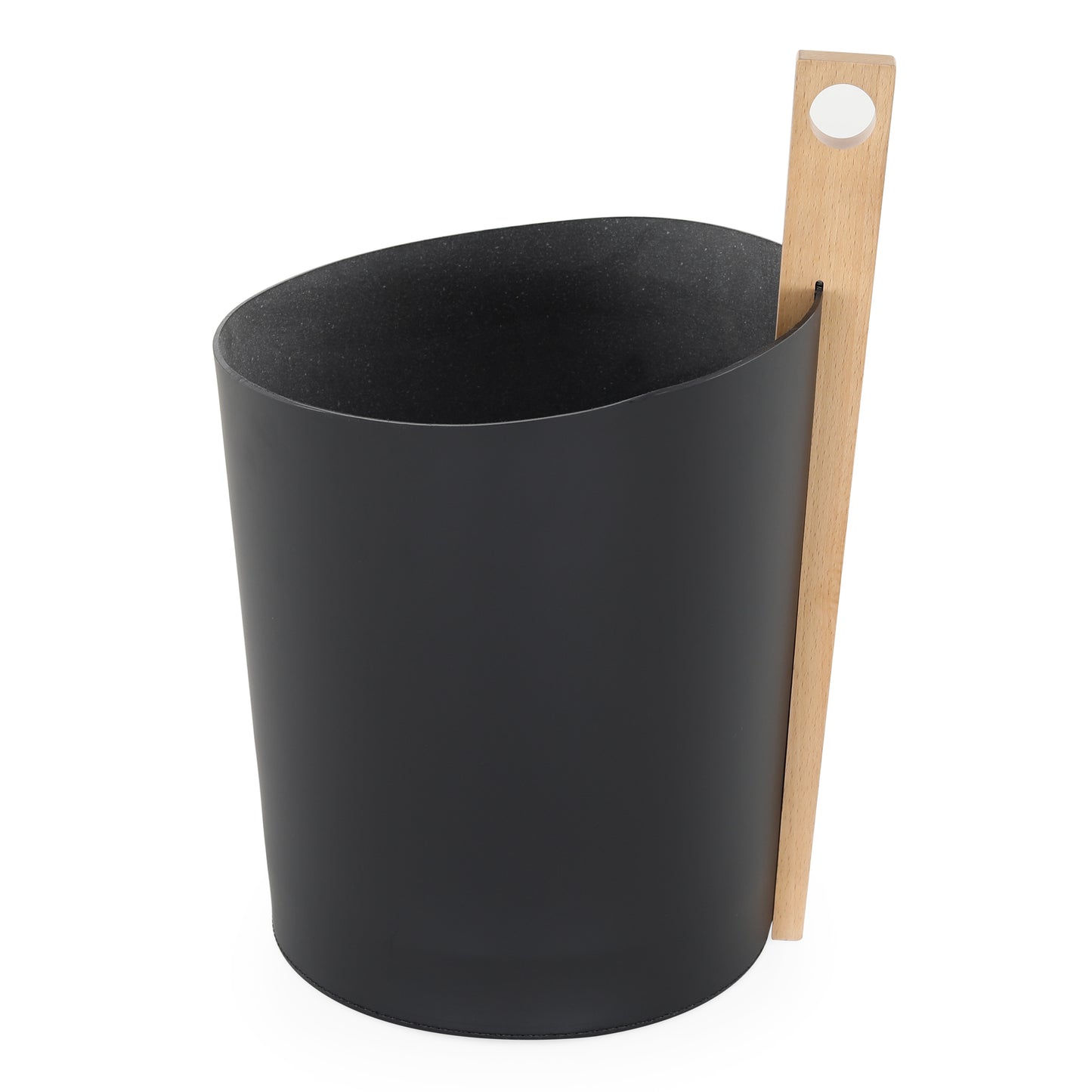 Catu Paper Basket with handle in solid beech | RRT