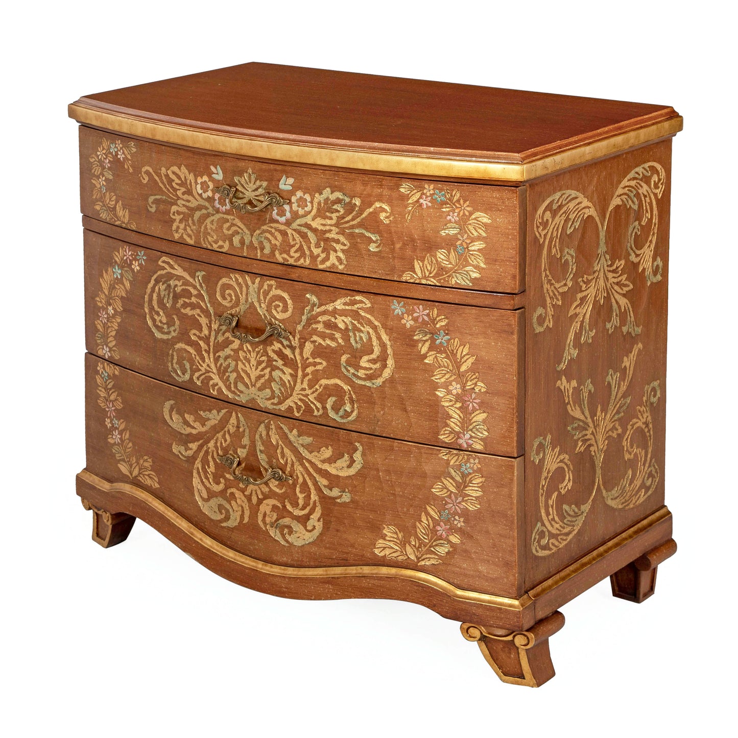 طاولة جانبية من الجيرانيوم (مجموعة من 6 قطع)