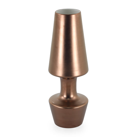 Paire Paunchy Vase Matt Pink Gold | Bosa