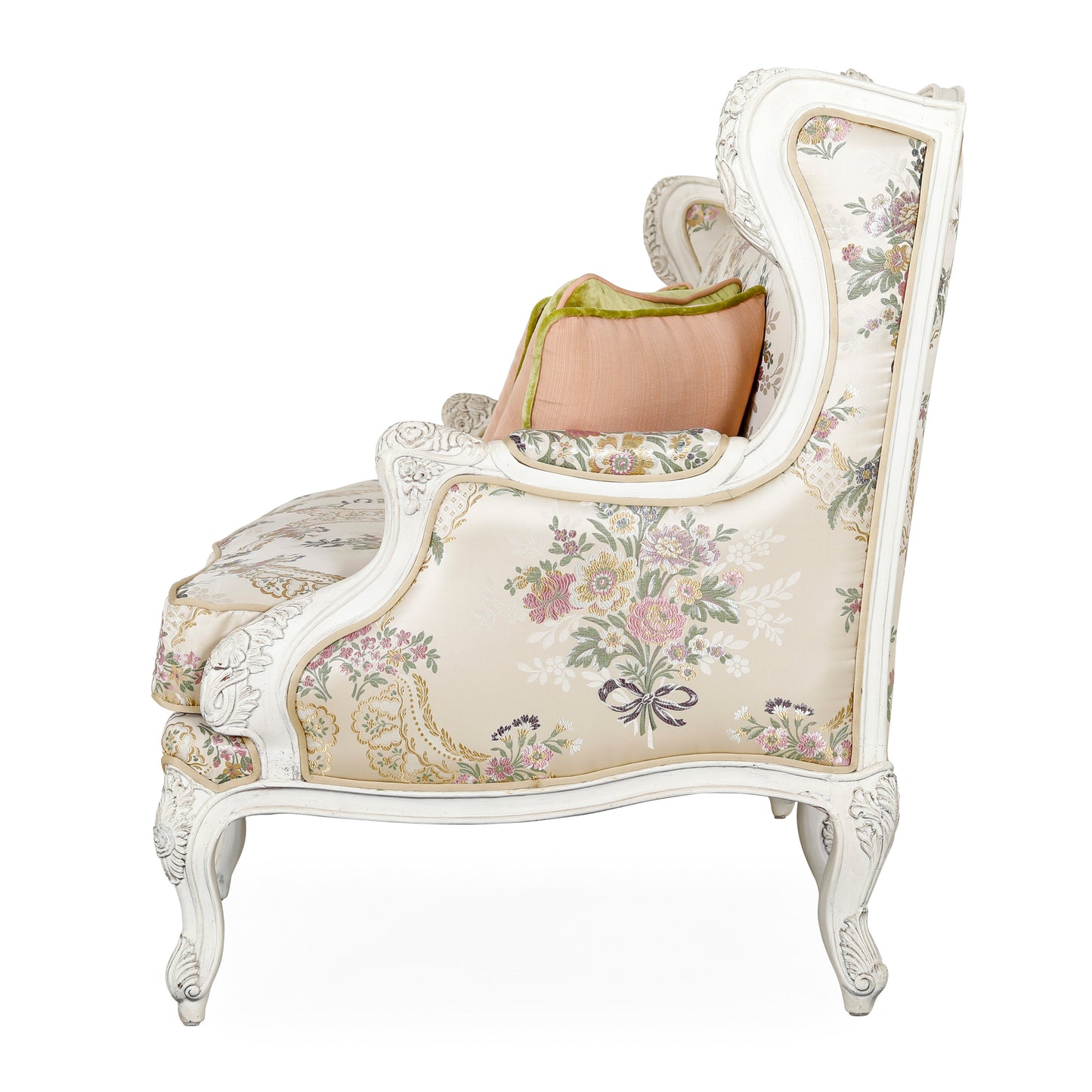 Kingsley Sofa White With SPVSA5677FAB - Farsh