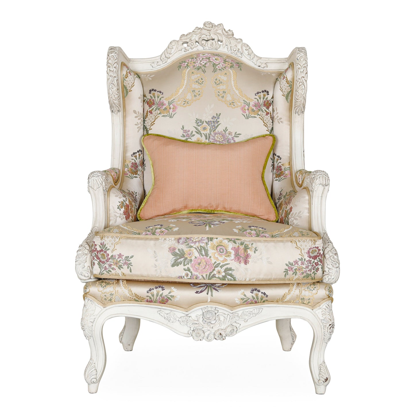 كرسي كينغسلي أبيض مع SPVSA5677FAB