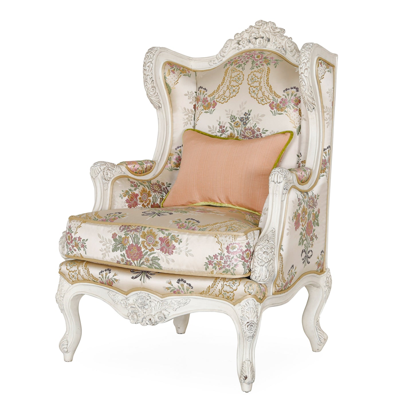 كرسي كينغسلي أبيض مع SPVSA5677FAB