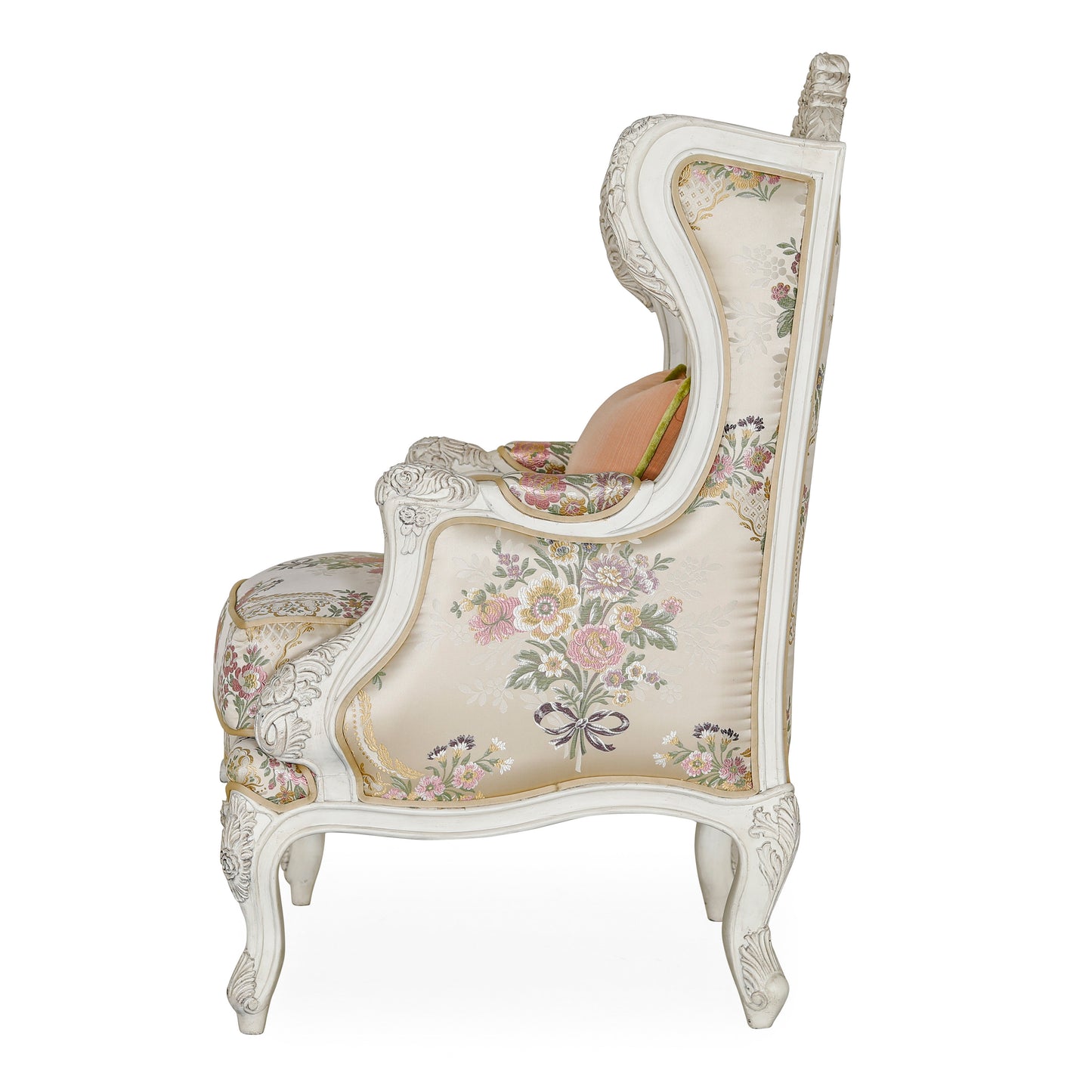 كرسي كينغسلي أبيض مع SPVSA5677FAB