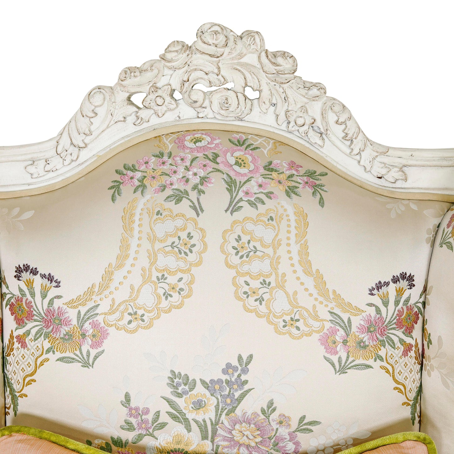 كرسي كينغسلي أبيض مع SPVSA5677FAB