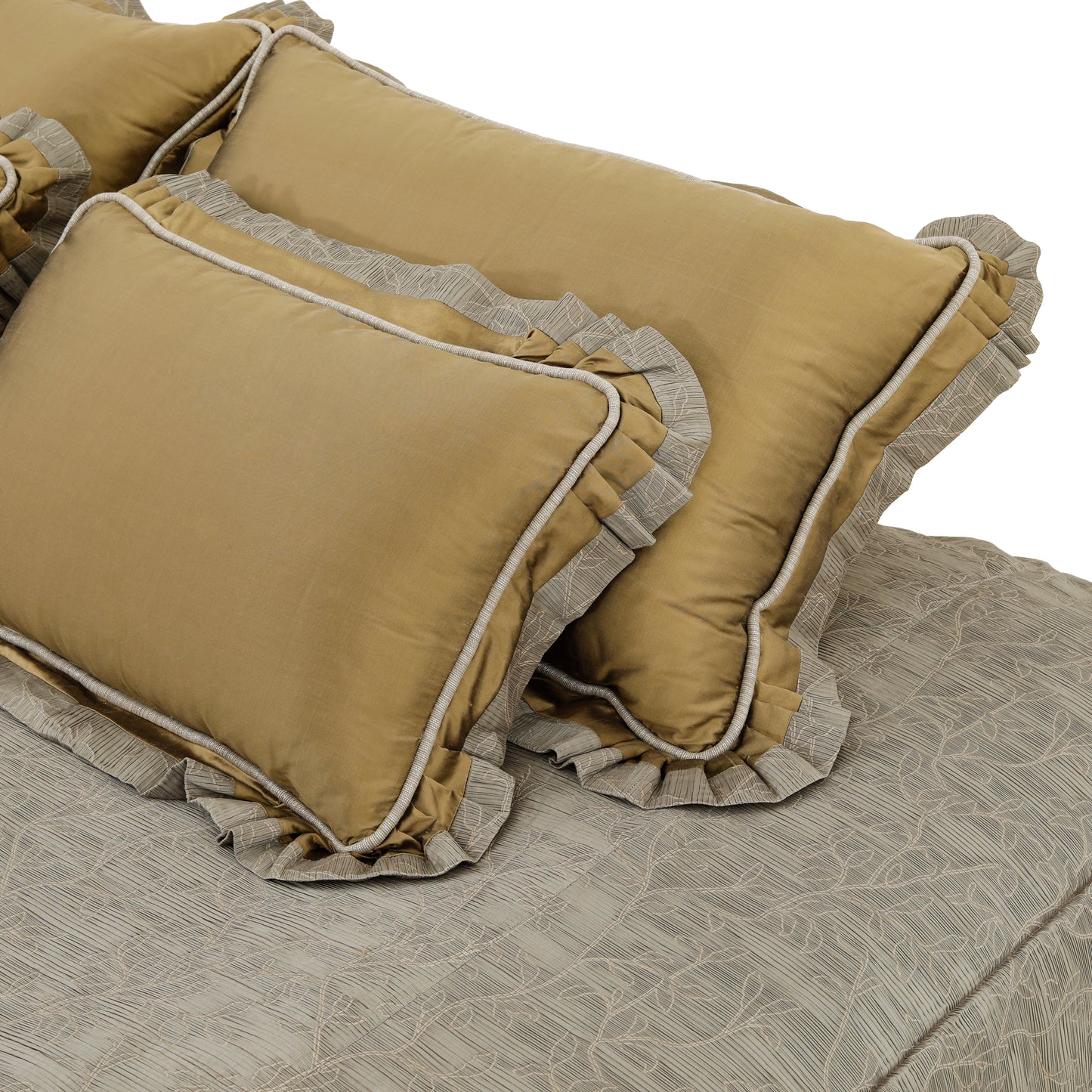 King Bed Cover for Steffania with fabric YZCZC63204