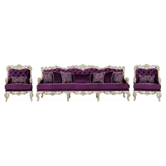 Carving sofa and Chair (Set of 3) | The Gallery