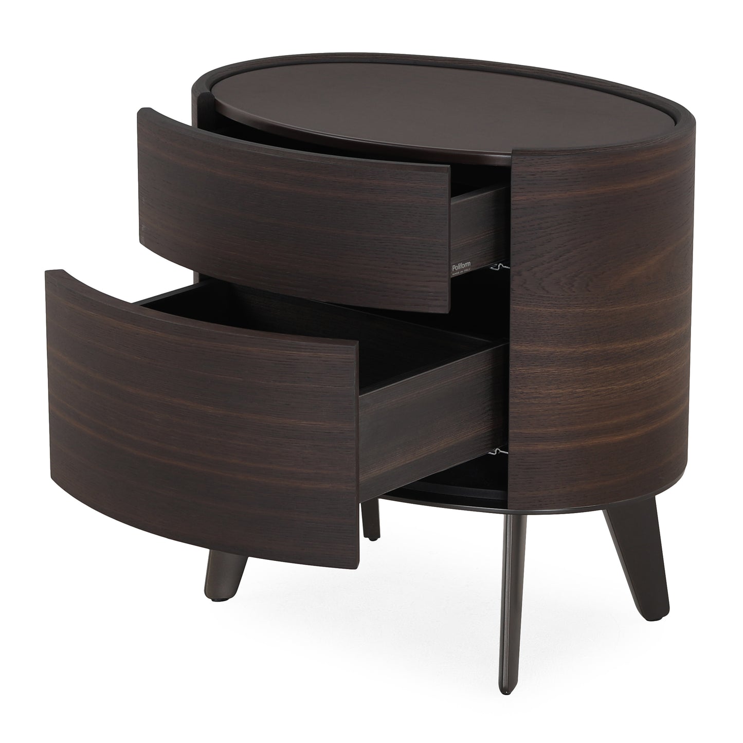 Kelly Night Table W/2 Drawers | Poliform