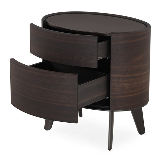 Kelly Night Table W/2 Drawers | Poliform