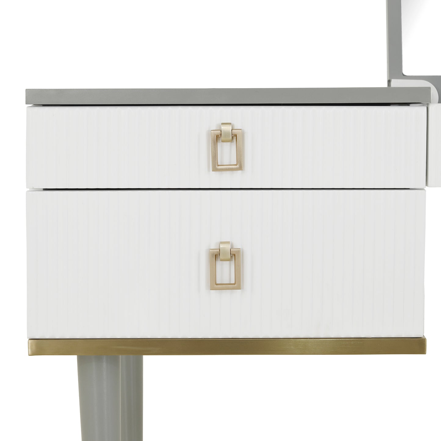 طاولة تزيين فاخرة مع كرسي ومرآة 1701