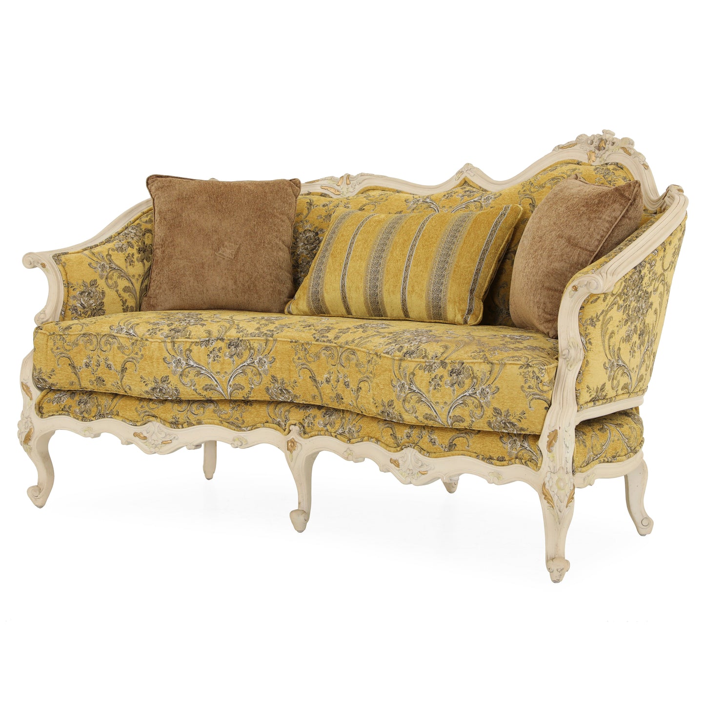 Jacqueline Sofa Set Yellow (Set of 4) | The Gallery