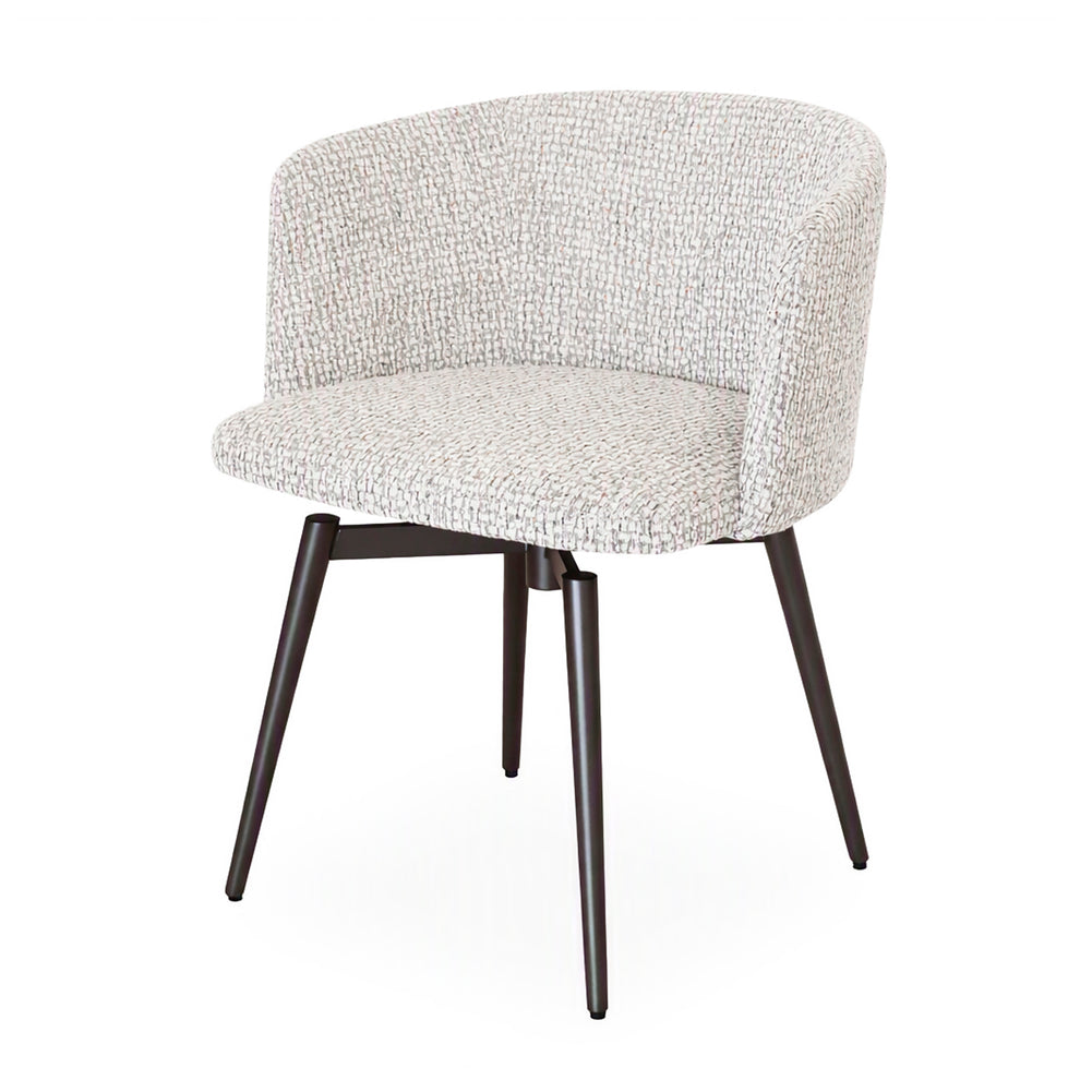 VERGE DINING TABLE & BALLET SWIVEL DINING CHAIR