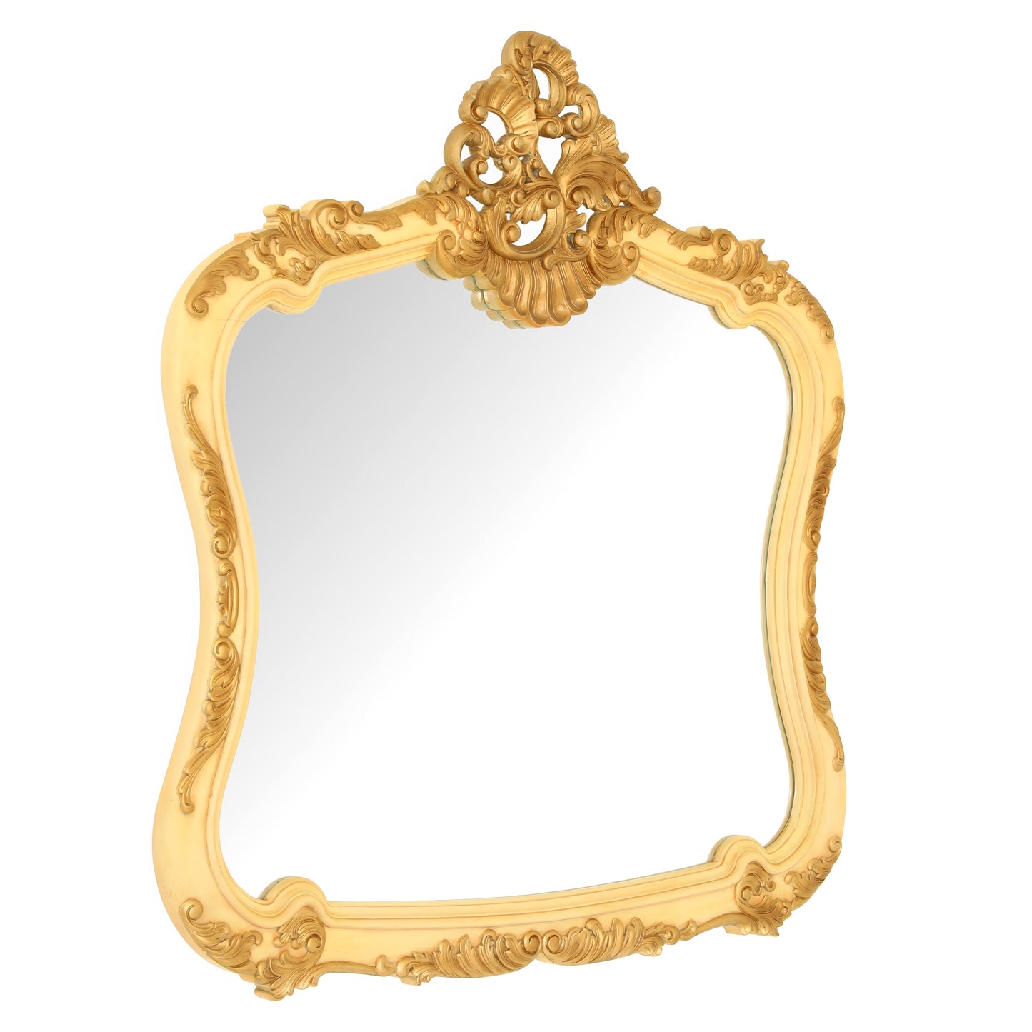 EMILE ING BED ROOM GOLDEN YELLOW FINISH