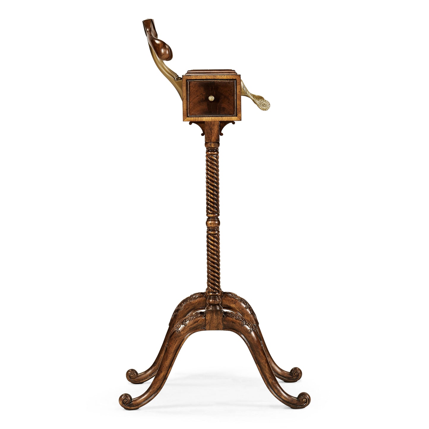 Mahogany Valet Stand with Stud Box | Jonathan Charles