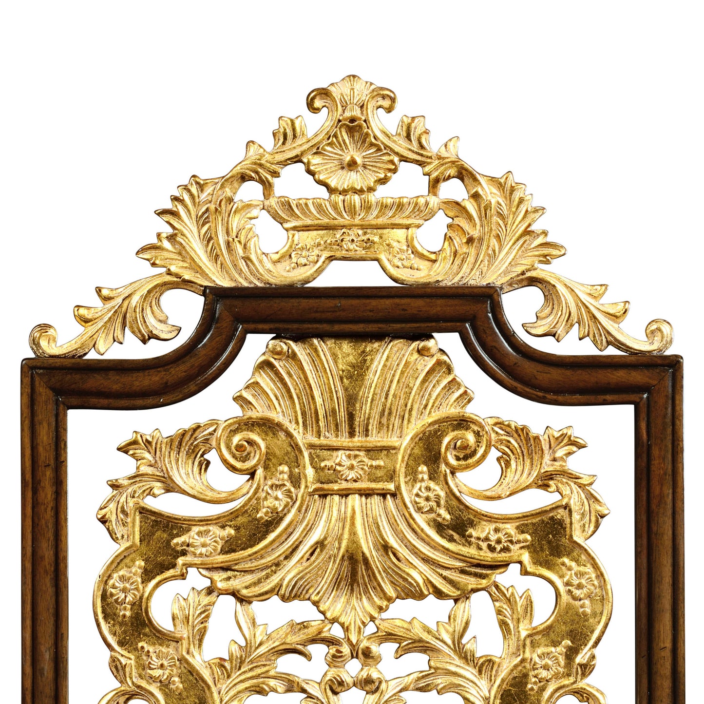 Jacobean style gilt walnut side chair | Jonathan Charles