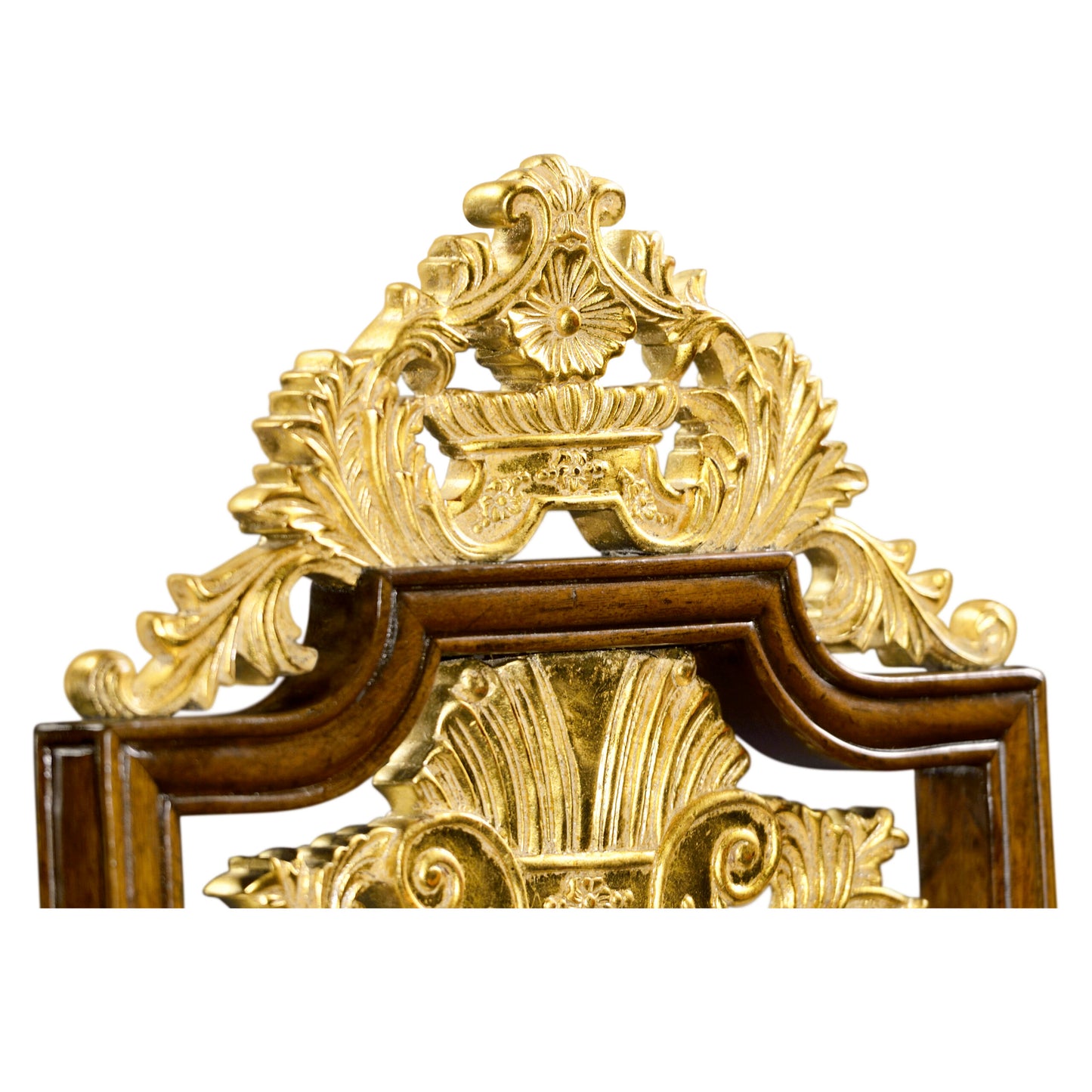 Jacobean style gilt walnut side chair | Jonathan Charles