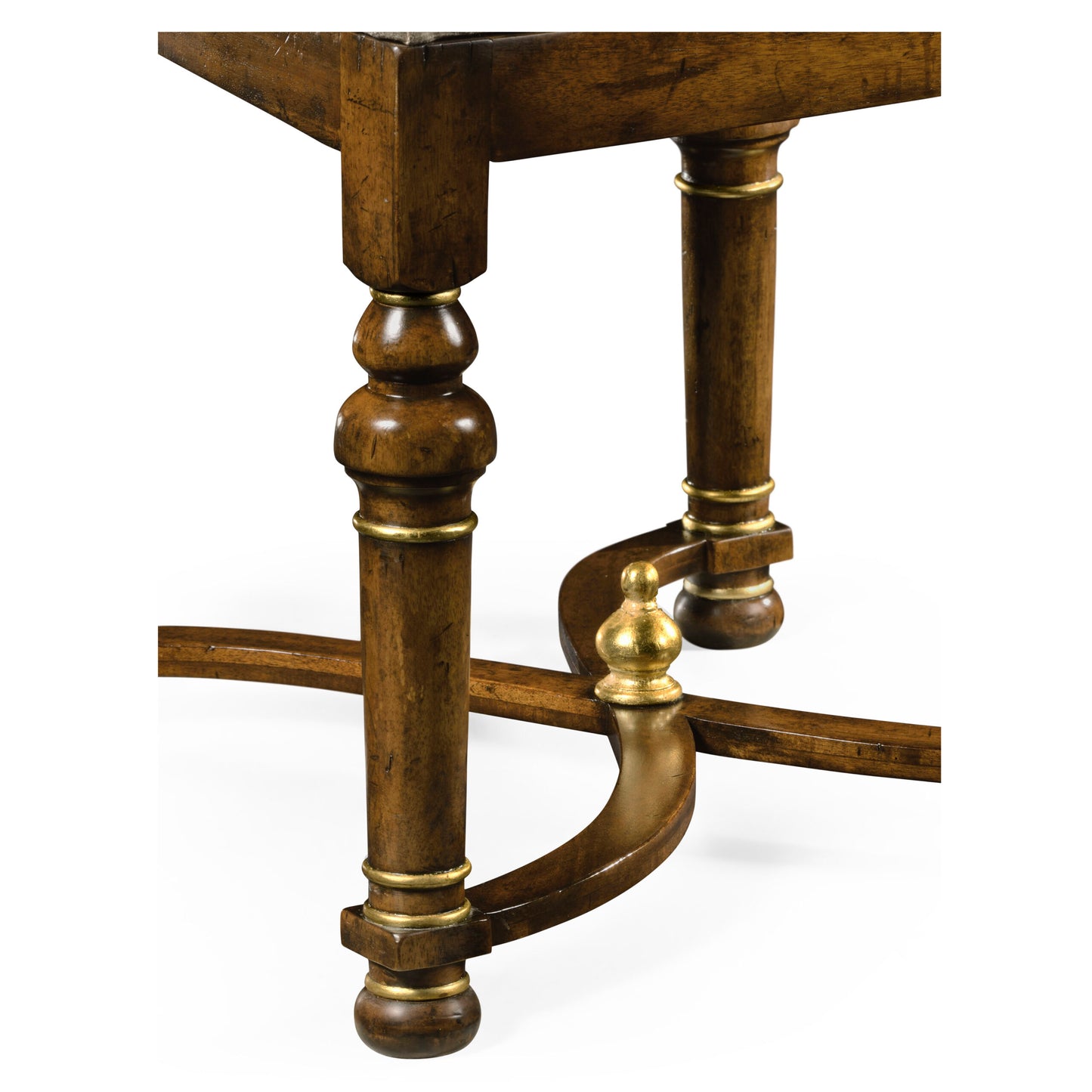 Jacobean style gilt walnut side chair | Jonathan Charles