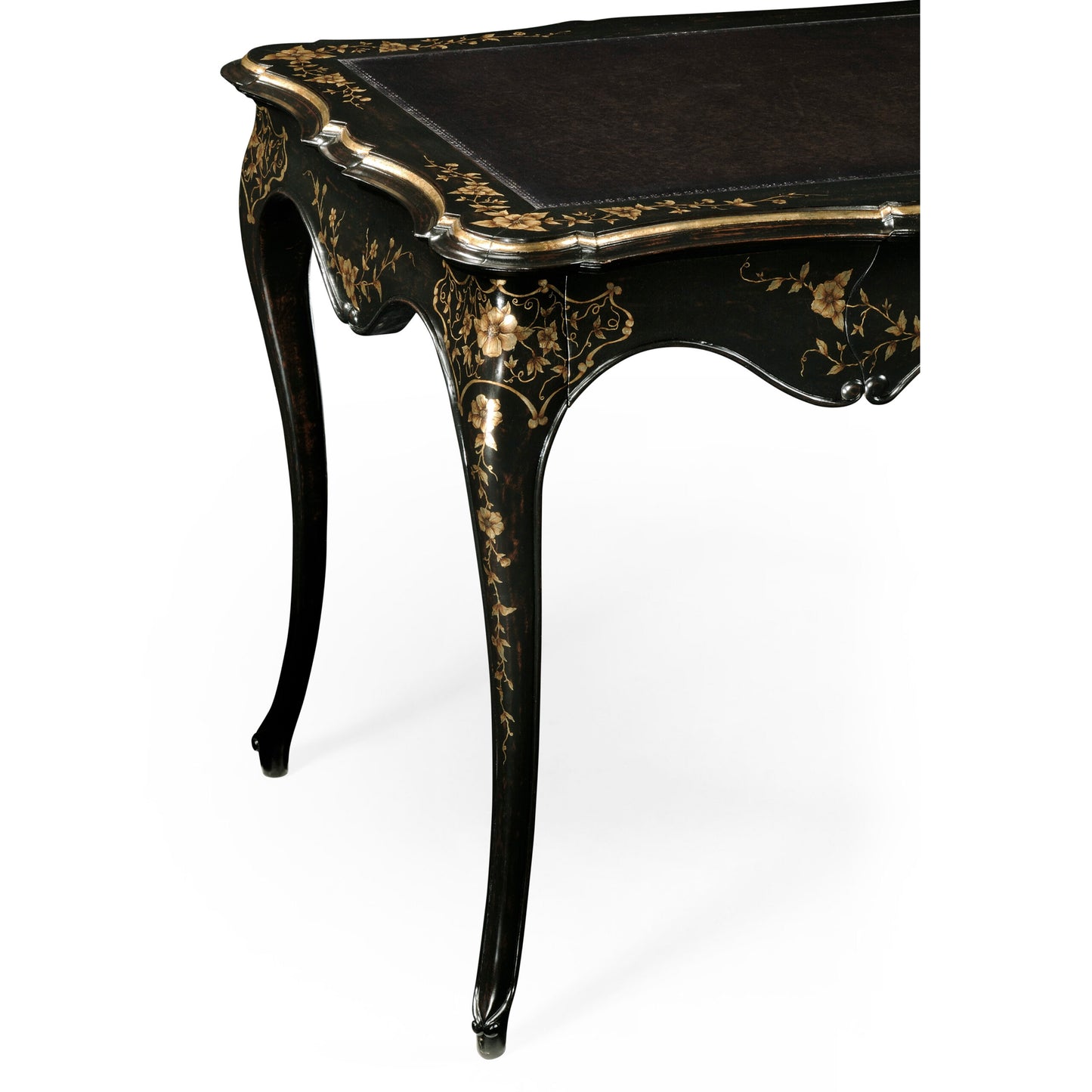 Black painted french desk | Jonathan Charles