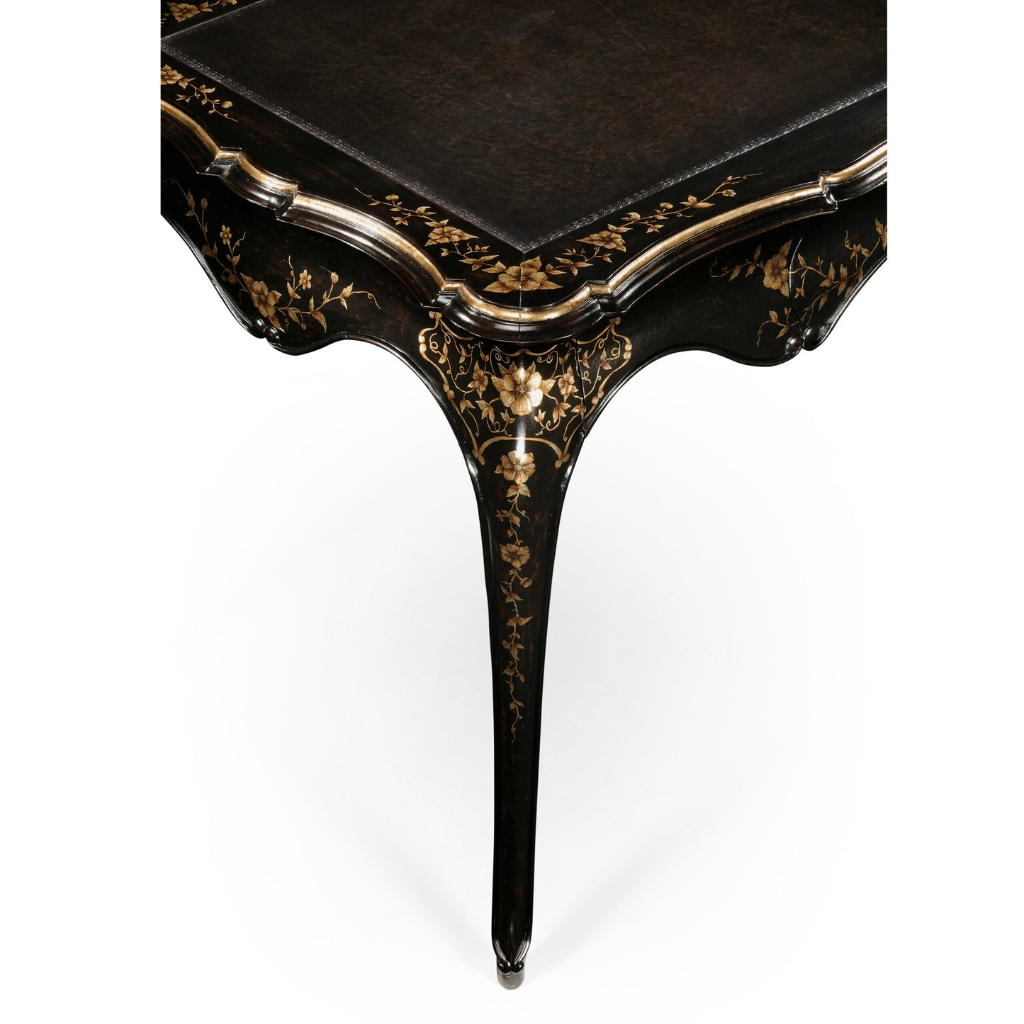 Black painted french desk | Jonathan Charles