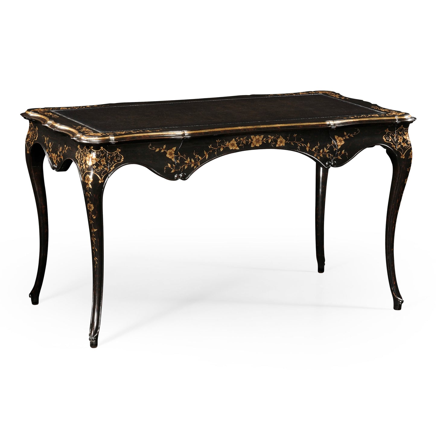 Black painted french desk | Jonathan Charles