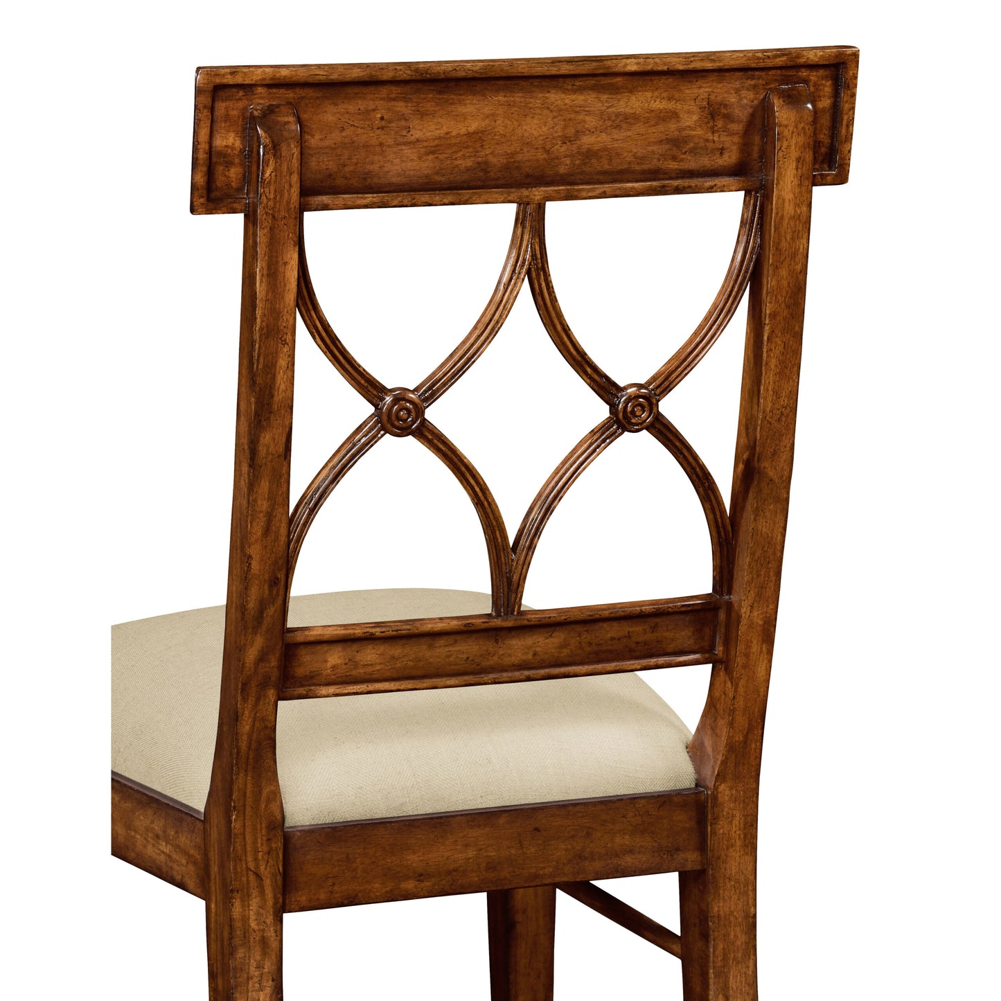 Regency Mahogany Curved Back Side Chair | Jonathan Charles