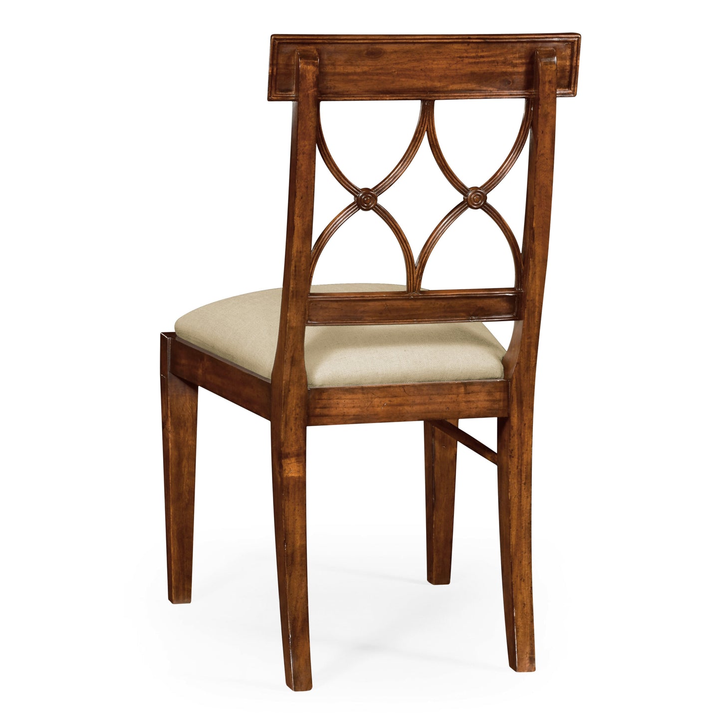 Regency Mahogany Curved Back Side Chair | Jonathan Charles