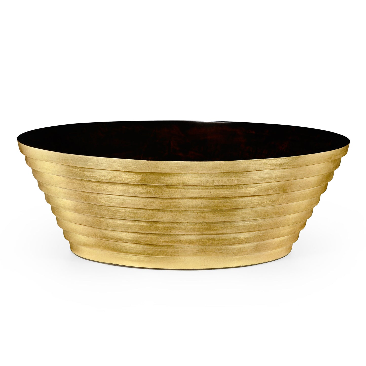 Stepped Gilded Circular Bowl | Jonathan Charles