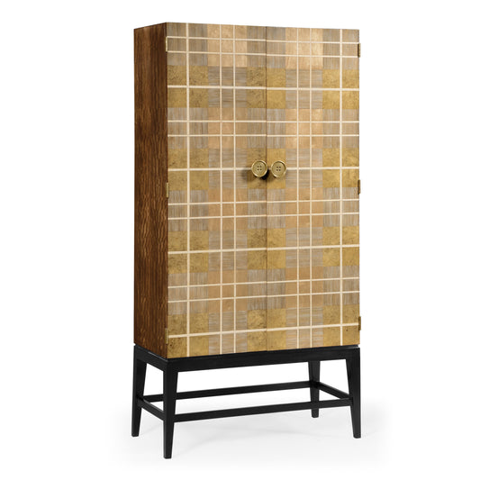 Pale Tartan Ladies Armoire | Jonathan Charles