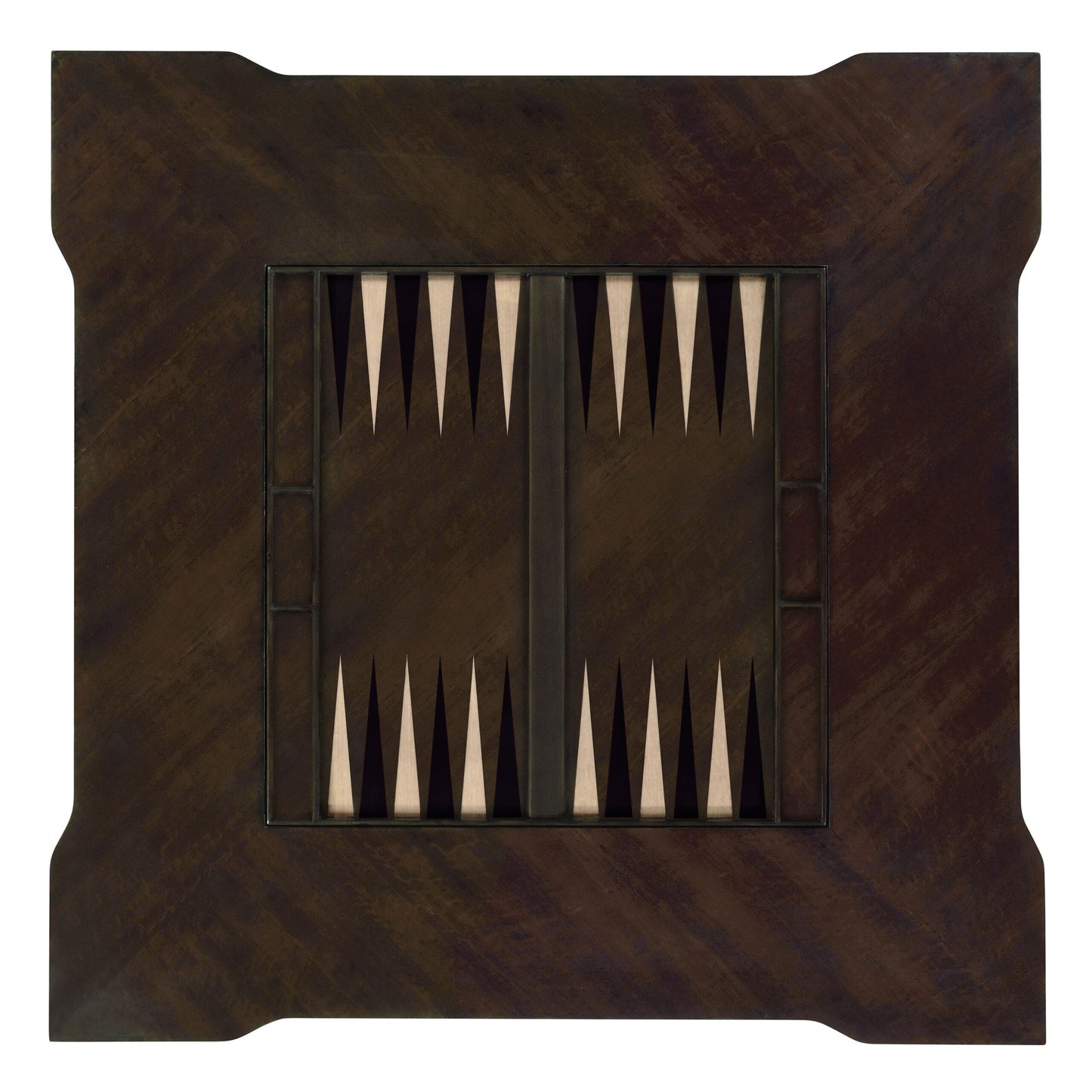 Black Eucalyptus Backgammon and Chess Table | Jonathan Charles