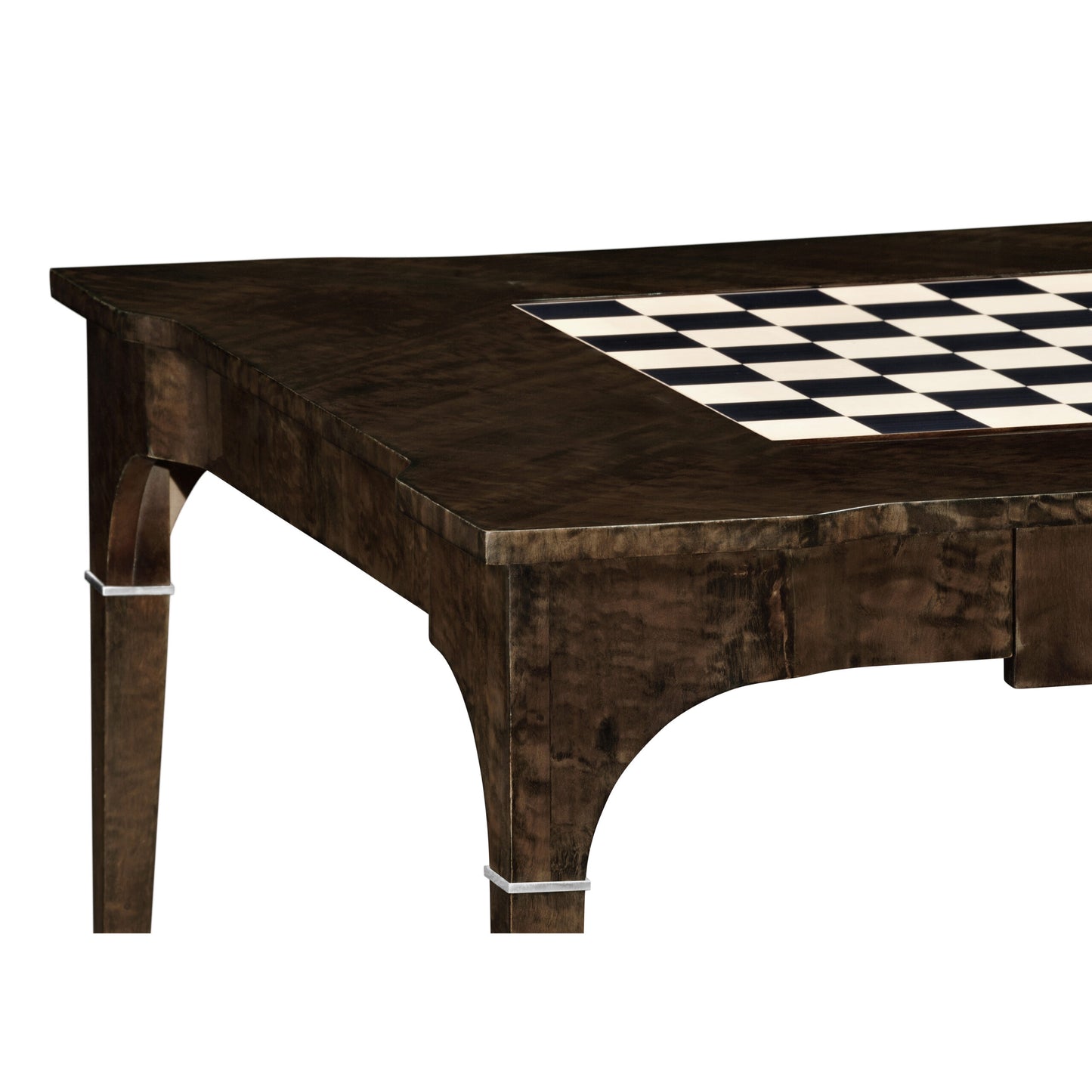 Black Eucalyptus Backgammon and Chess Table | Jonathan Charles