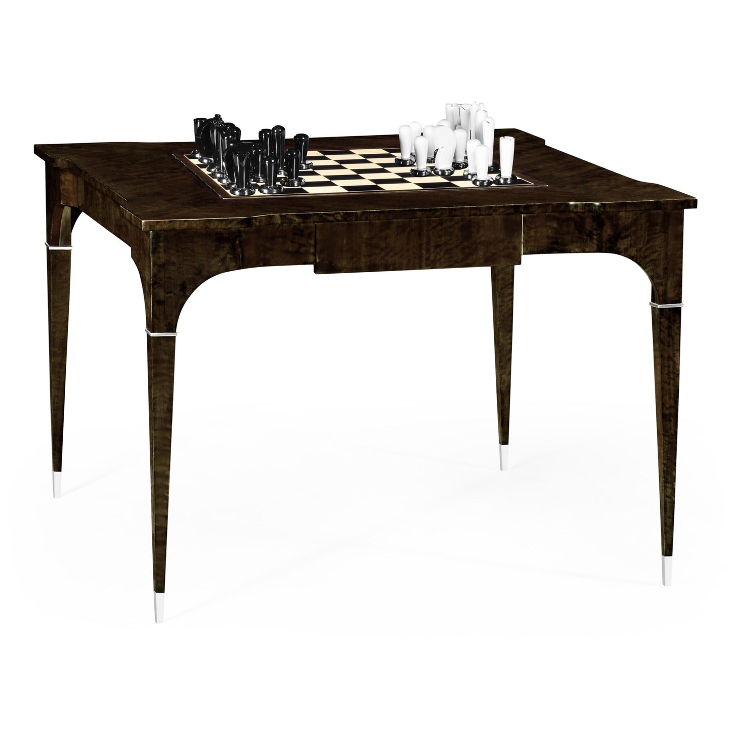 Black Eucalyptus Backgammon and Chess Table | Jonathan Charles