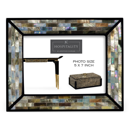 5"x7" Rectangular Mother of Pearl Picture Frame | Jonathan Charles