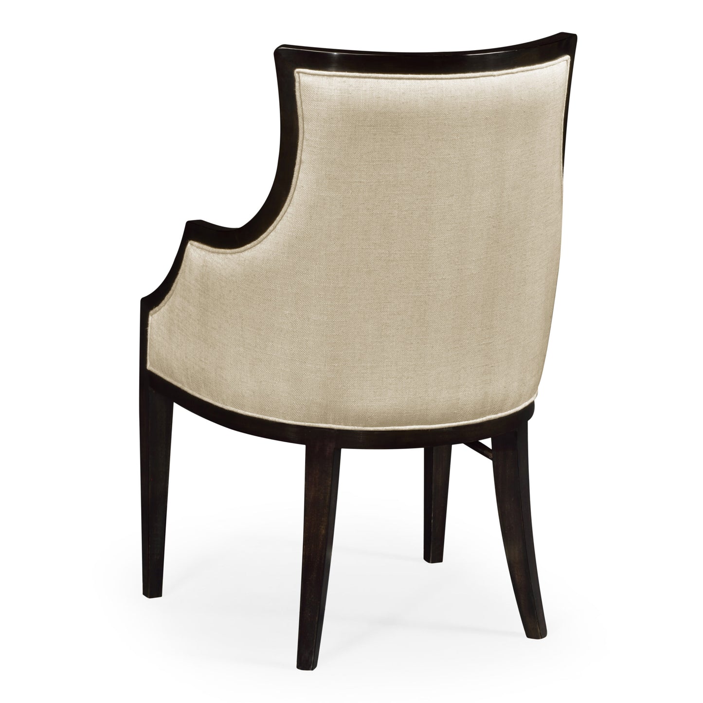 Smoked Grey Eucalyptus Dining Armchair | Jonathan Charles