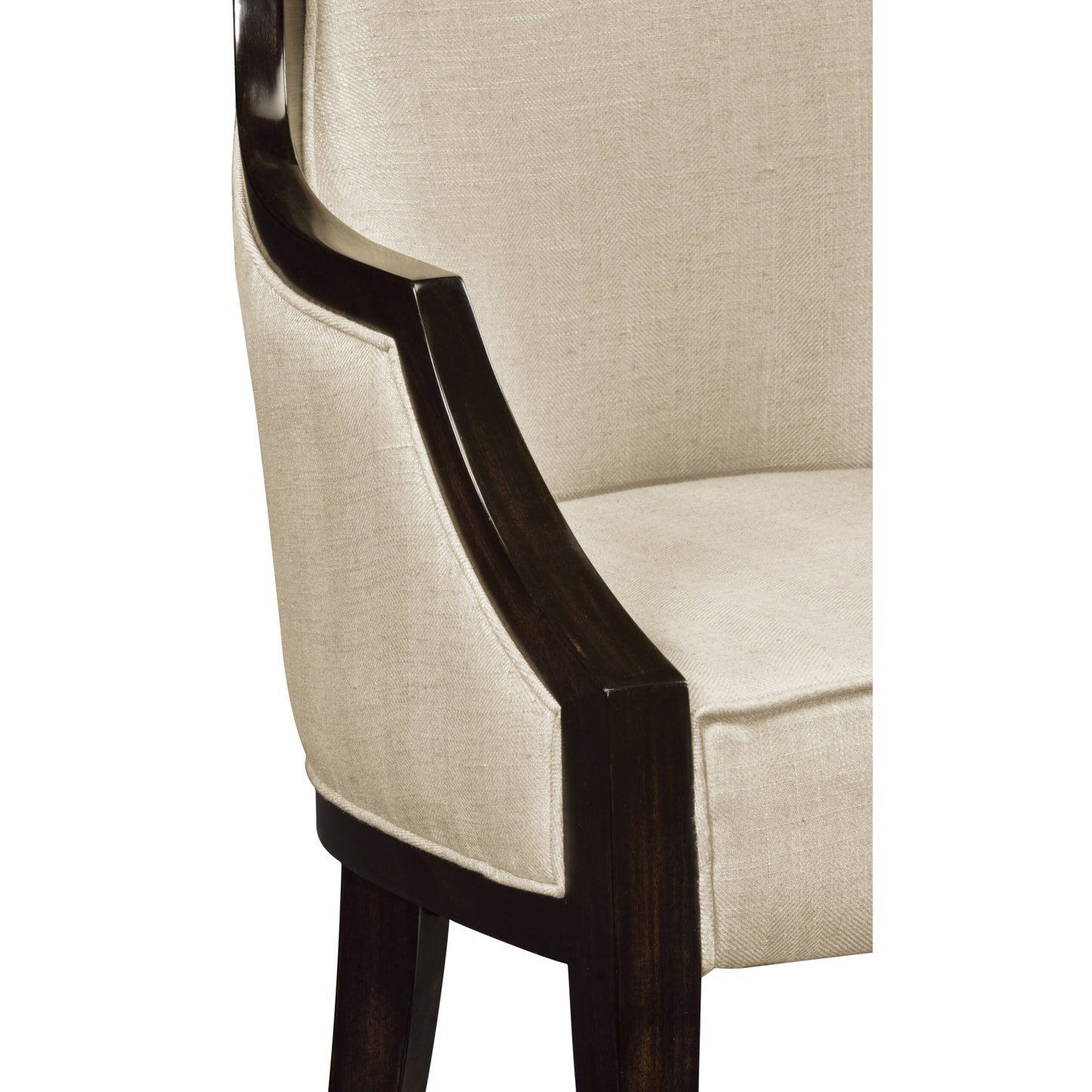 Smoked Grey Eucalyptus Dining Armchair | Jonathan Charles