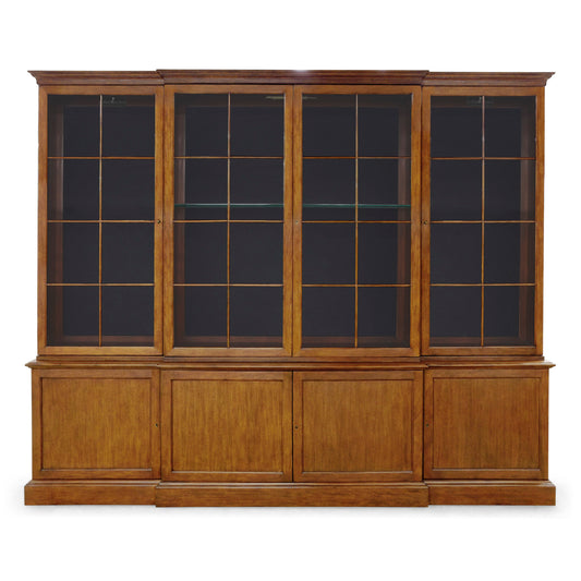 Large George III Imperial Mahogany Bookcase Cabinet | Jonathan Charles
