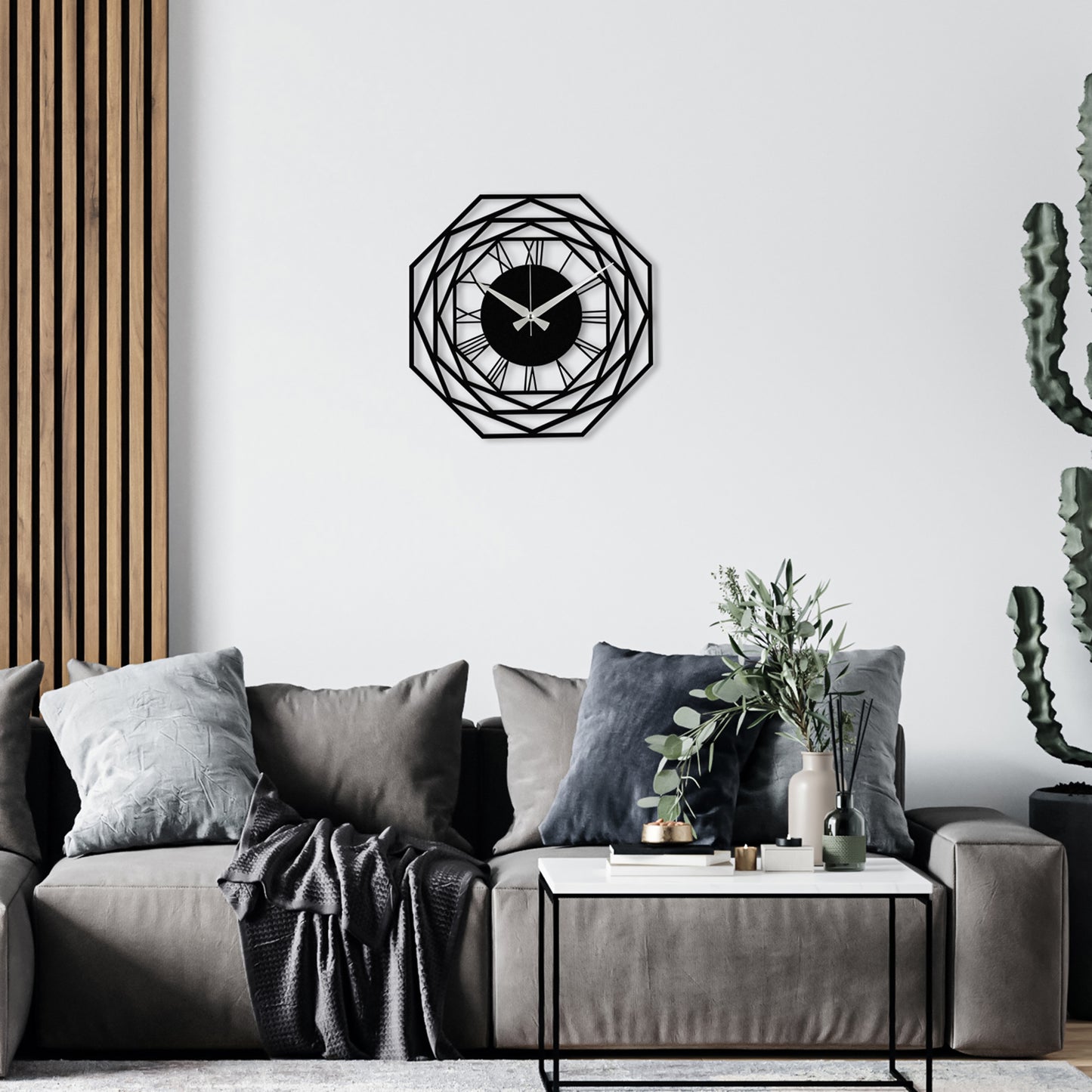 Decorative Metal Wall Clock