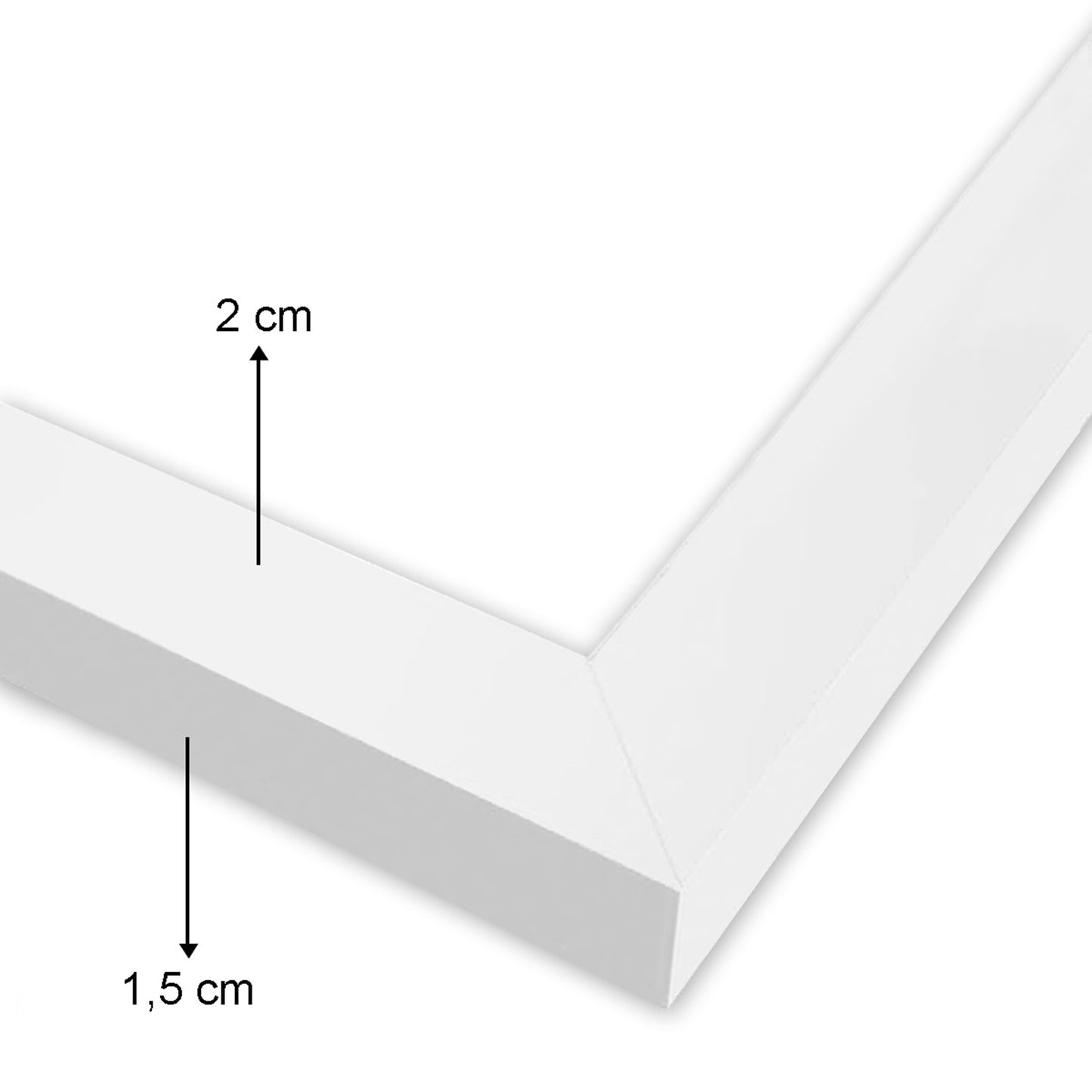 لوحة MDF بإطار زخرفي