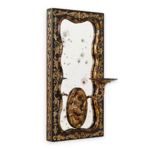 Antique Mirror w Candle Holder | The Gallery