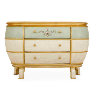 Mandarin Chest & Mirror Hand Painted | The Gallery