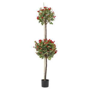 5' Mini Rose Double Topiary | The Gallery