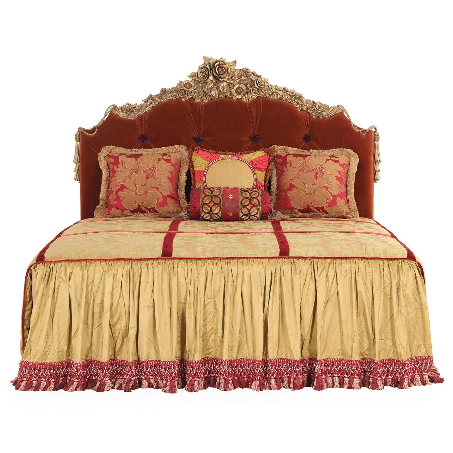 Balinese King Headboard Brown | Bed Room