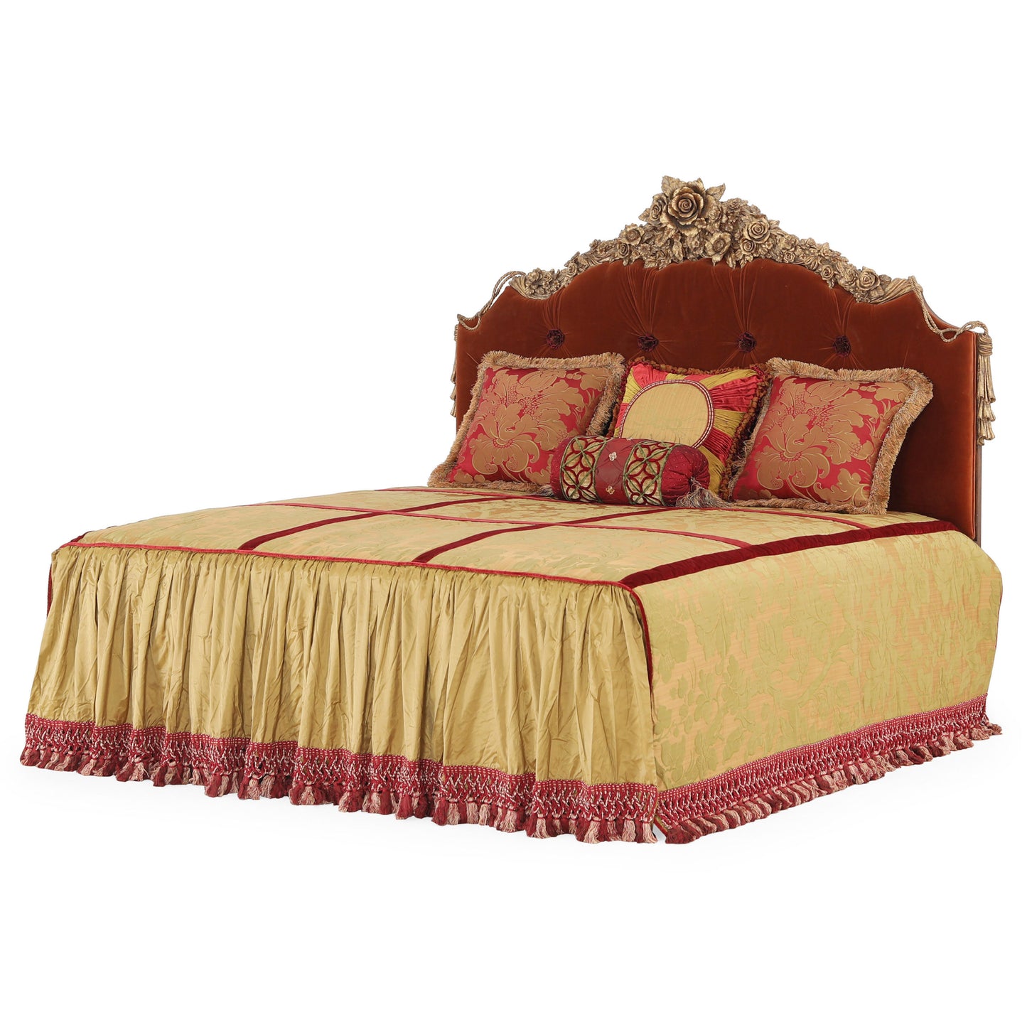 Balinese King Headboard Brown | Bed Room