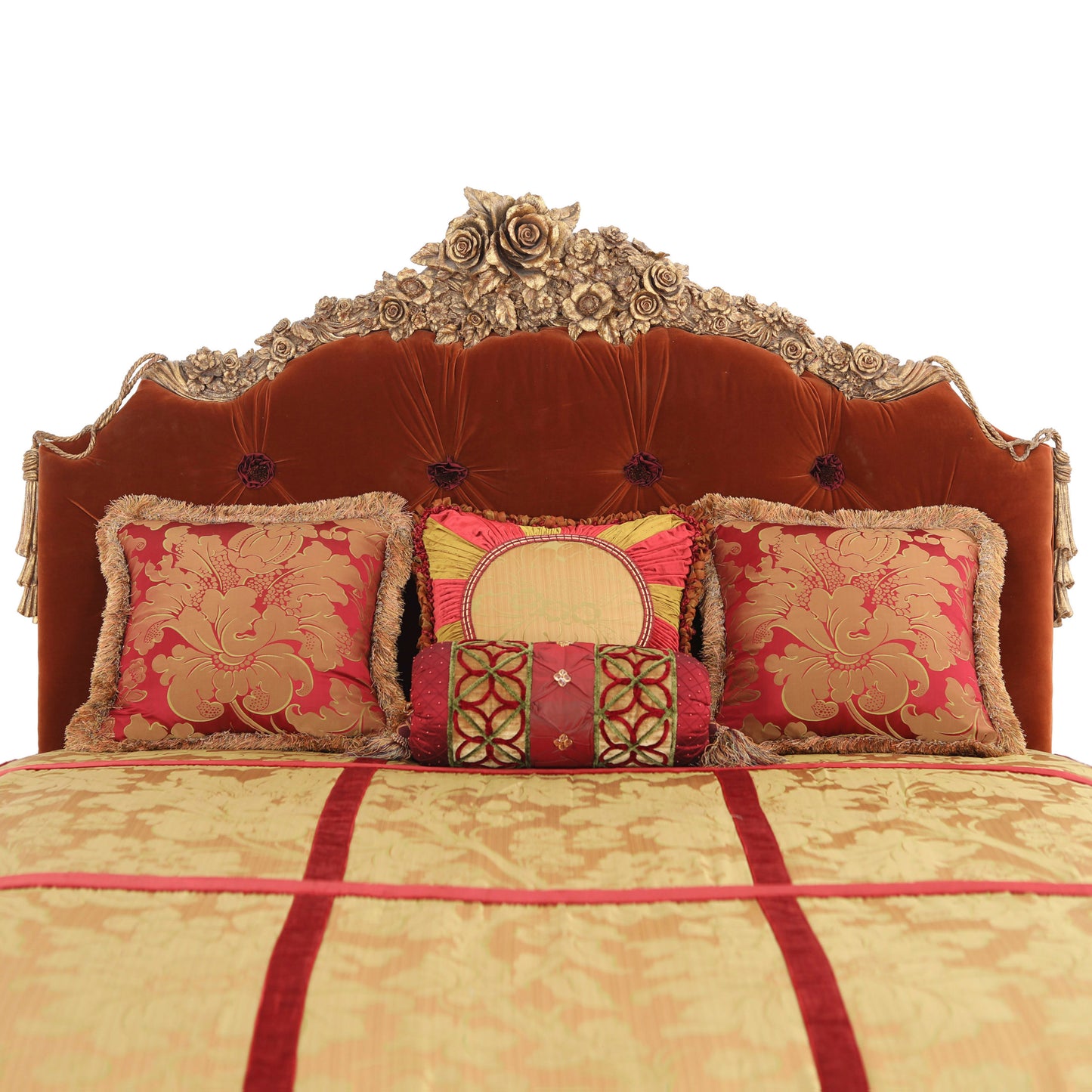 Balinese King Headboard Brown | Bed Room