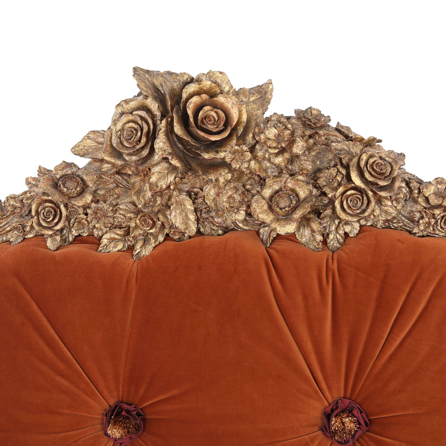 Balinese Queen Headboard Brown | Bed Room