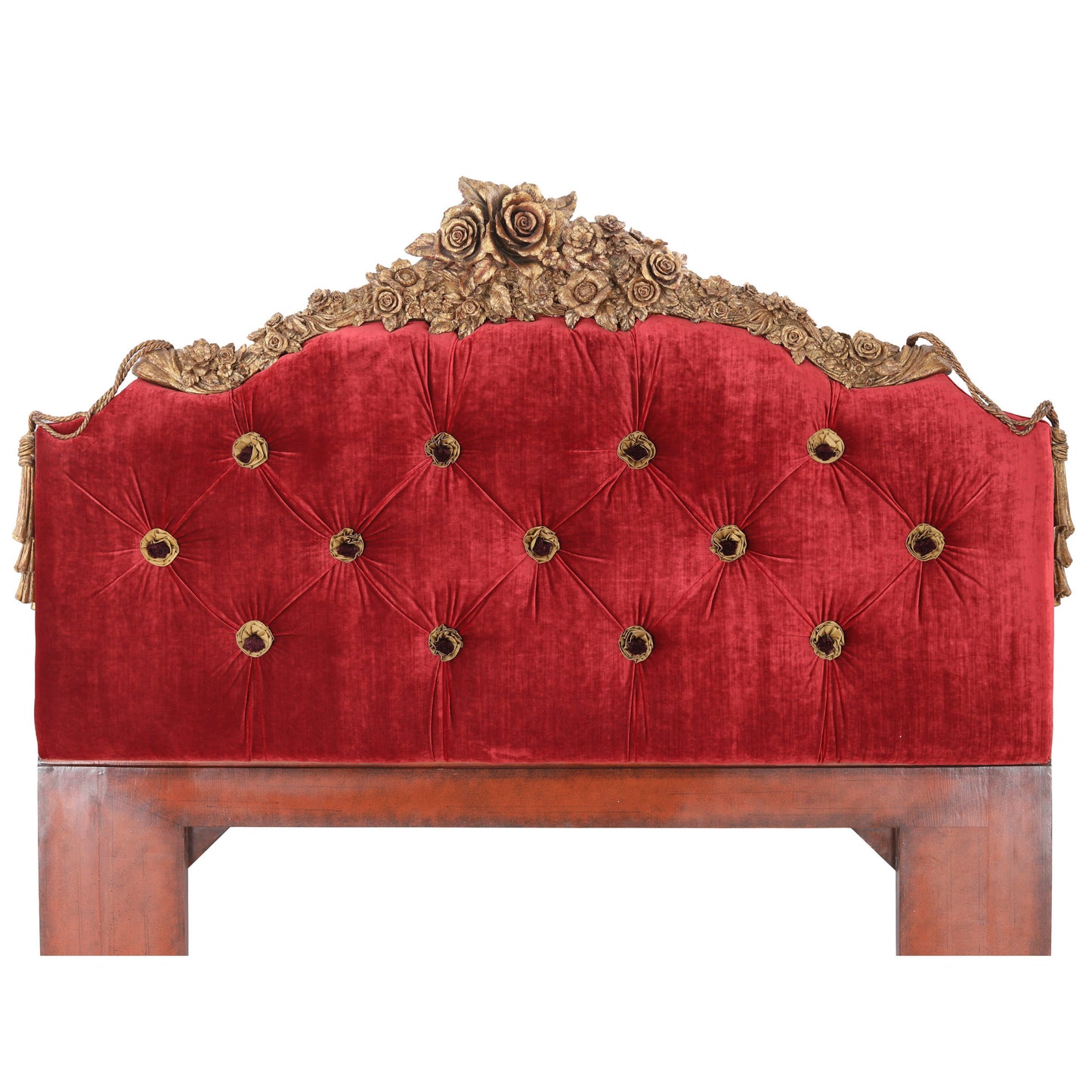 Balinese King Headboard Red | Bed Room