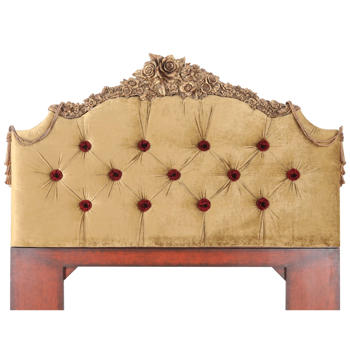 Balinese King Headboard Red | Bed Room