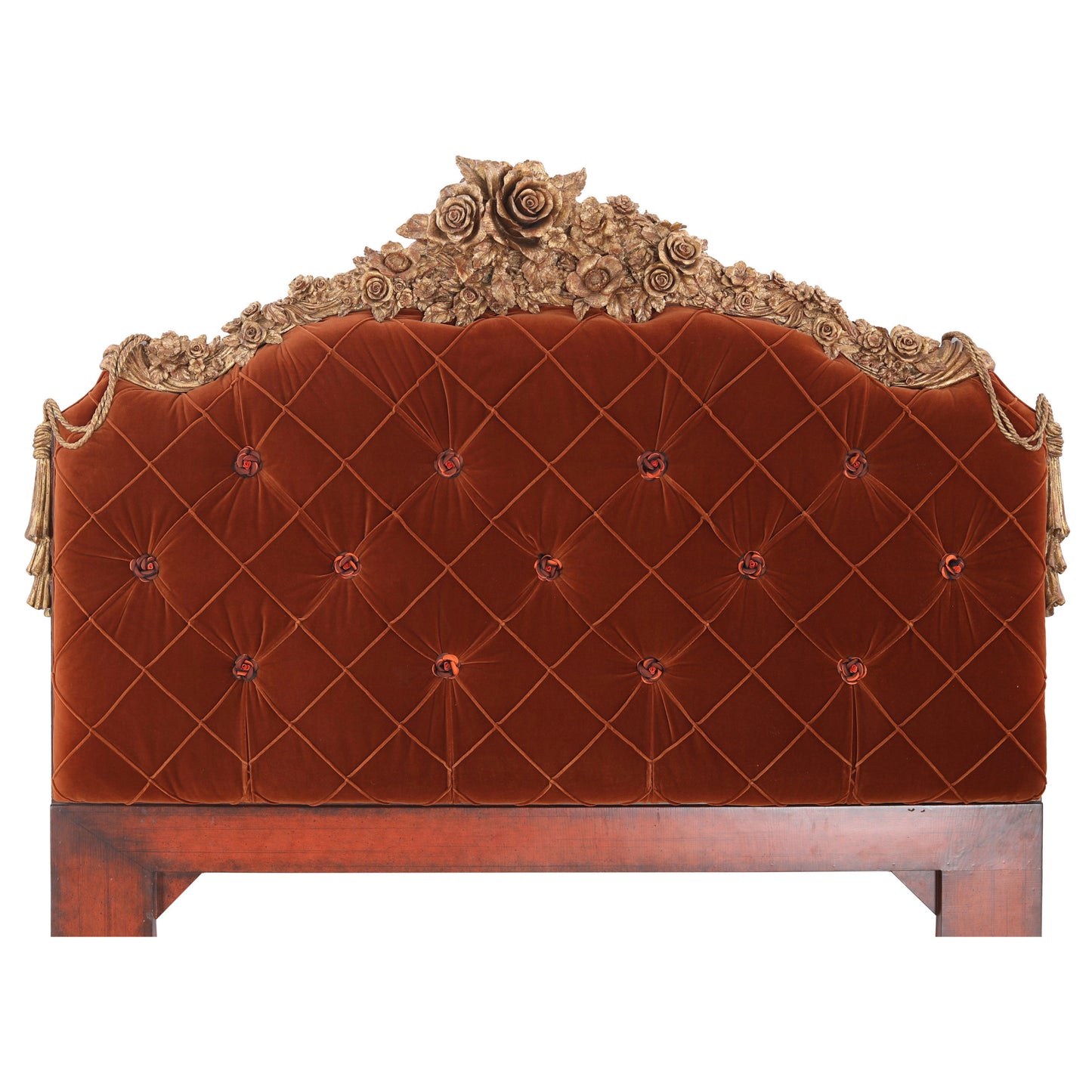 Balinese Queen Headboard Red | Bed Room