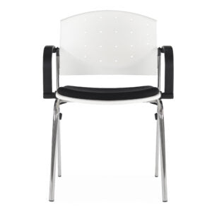 Visitor Chair, Upholstered, Armrests | Dauphin