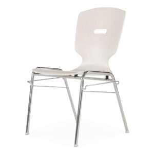 Visitor Chair, Shell, Stackable | Dauphin