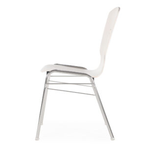 Visitor Chair, Shell, Stackable | Dauphin